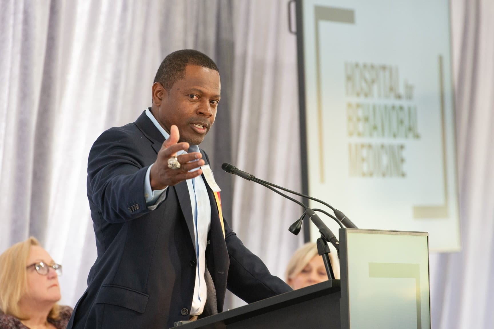 Troy Brown Giving Speech